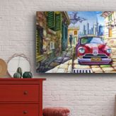 İdeal Glass Art Araba Cam Tablo