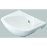 İdevit 28x38 cm Batarya Deliksiz Oval Lavabo