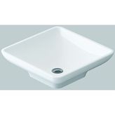 Idevit Kare 48 x 48 cm Tezgah Üstü Lavabo