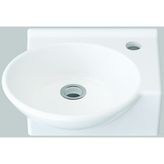 Idevit Myra 33 x 36 cm Mini Lavabo Sağdan Delikli