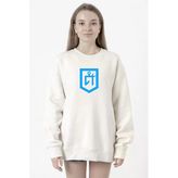 Idil Ural Tamga Beyaz Kadın 2İp Sweatshirt