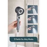 If Standart Masajlı Duş Başlığı - Gri