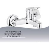 Igk Yapı – Kare Batarya KMI4004 Miracle Banyo Bataryası - Krom