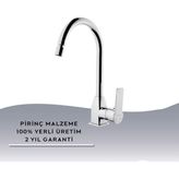 Igk Yapı – Kare KPE41003 Perla Eviye Bataryası - Krom