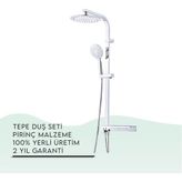 Igk Yapı - Tema Hill-Slim Tepe Duş Seti (53135) - Krom