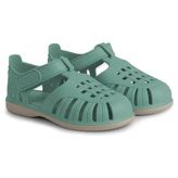 Igor Tobby Solid Bicolor Çocuk Sandalet - Yeşil