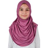 İhvan Pratik Hazır Geçmeli Çocuk Şal Pembe