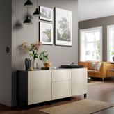 IKEA 09195588 Besta Venge Parlak Cila Bej