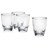IKEA 10594722 HUMLAFISK Cam Likör Bardağı