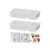IKEA 2 Adet Bölmeli Çekmece İçi Düzenleyici, Beyaz 02667-2lipaket