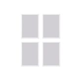 Ikea 4 Adet 13X18 Beyaz Çerçeve A5