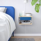 IKEA 70567805 Stomsö Beyaz Mavi Komodin