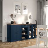 IKEA 79525608 Siyah Mavi Konsol