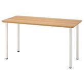 IKEA Anfallare/Adils Bambu Beyaz 140x65 cm Çalışma Masası
