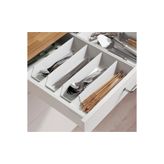 IKEA Ayarlanabilir Mutfak Çekmece Kaşıklığı 52x47x5 Cm Çekmece İçi Düzenleyici Kaşıklık Plastik 0089564