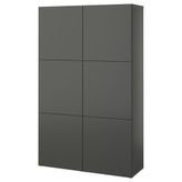 IKEA Besta 89508142 Koyu Gri Dolap