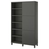 IKEA Besta 99508146 Koyu Gri Dolap