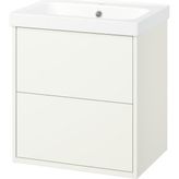 IKEA Beyaz Lavabolu Banyo Dolabı 62,3X49,4X69,2 cm