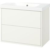 IKEA Beyaz Lavabolu Banyo Dolabı 82,3X49,4X69,2 cm