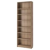 IKEA BILLY kitaplık meşe görünümlü - 89581887