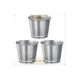 IKEA Bıntje Galvanizli Çelik Saksı, 9 cm, 3'lü Set