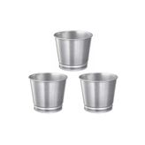 Ikea Bintje Galvanizli Celik Saksi - 9 Cm X 3 Adet