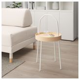 IKEA BURVIK yan sehpa beyaz - 60340389