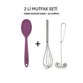 IKEA ÇIRPICI VE SİLİKON KAŞIK MUTFAK SETİ