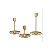 IKEA COZY ROOM - Fulltalıg Şamdan, Üçlü, Bronz