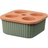 IKEA Daksjus Saksı Terakotta Yeşil 22 x 22 cm