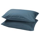 IKEA DVALA 2'li yastık kılıfı mavi - 10615461