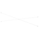 IKEA Elvarli Beyaz 80 cm Çapraz Bağlantı