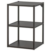 IKEA ENHET açık raf ünitesi, antrasit, 40x40x60 cm