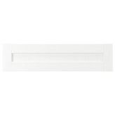 Ikea ENKÖPING çekmece ön paneli, beyaz-ahşap görünümlü, 80x20 cm