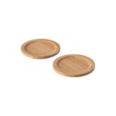 IKEA Forsegla Bambu Bardak Altlığı 9 cm 2 Adet