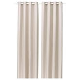 IKEA GINSTMOTT fon perde/2 kanat bej - 70605416