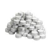 IKEA Glimma Tealight Beyaz 3,8 cm Mum