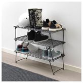 IKEA GREJIG Serisi, ayakkabılık, 58x27x17 cm, gri gri #959595