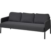 IKEA Gri Konforlu Kanepe - 3'lü Kanepe