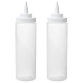 IKEA Grilltider 2 Adet - 330 ml Şeffaf Sos Şişesi