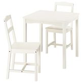 IKEA HAUGA mutfak masası takımı beyaz - 99574853