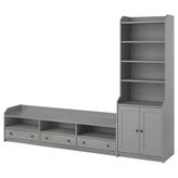 IKEA HAUGA tv ünitesi gri - 99603365