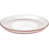 Ikea Havsgadda Tatlı Tabağı Şerit Deseni-Pembe 21 cm