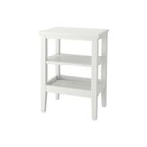 IKEA IDANÄS yan sehpa, beyaz, 46x36 cm