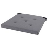 IKEA Justına Gri 35x42x40 cm Sandalye Minderi