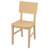 Ikea KARSKÄR ahşap sandalye, kauçuk