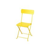 IKEA katlanabilir sandalye, parlak sarı, mindersiz