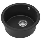 IKEA KILSVIKEN/LILLVIKEN tek gözlü eviye siyah - 29337030