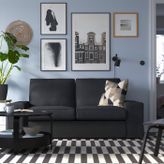 IKEA Kıvık 2'li Tresund Antrasit Kanepe