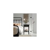 IKEA komodin, siyah, 50x37x76 cm
